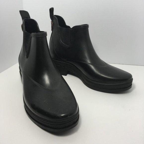 Vintage 1990s ARIAT Black Rain Boots - Picture 2 of 8